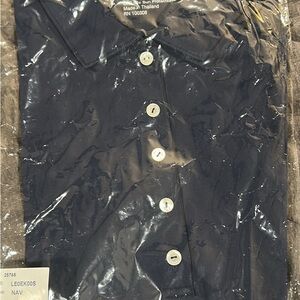 Peter Millar Navy Button Down Shirt